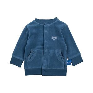 Zero2three Girls Terry Towel Jacket, Blue